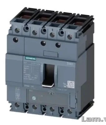 MCCB 3VA1463-6EF42-0AA0 630A Icu=70 kA @ 415 V 4-pole