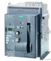 ACB 3WT8061-5AA00-0AA2 630A 66kA at 500V fixed-mounted circuit breaker 3-pole