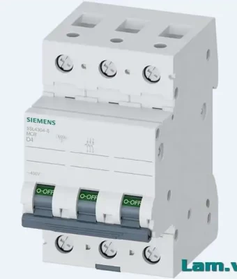 MCB 5SL3606-7MB 3+N-pole 6A 400 V 4.5 kA